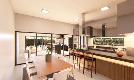 RESIDENCIAL ARBORAIS  - Casa em Térrea no  Condomínio Arborais