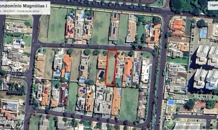 Terreno em condomínio fechado à venda no jardim magnólias, araraquara  por r$ 550.000
