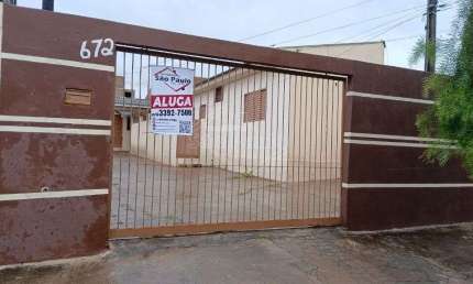Casa com 1 quarto para alugar no Jardim São José, Américo Brasiliense , 45 m2 por R$ 650