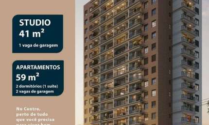 Apartamento com 2 quartos à venda no Centro, Araraquara , 58 m2