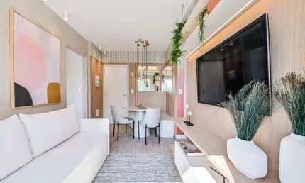 Apartamento de 2 dormitórios novo pronto para morar no jardim oriente