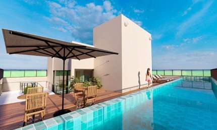 SÓ 288 MIL! PRONTO PRA MORAR! PRONTO PRA LUCRAR! FLAT EM PORTO DE GALINHAS - NOVO EM EXCELENTE LOCALIZAÇÃO