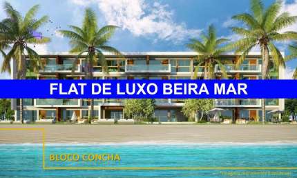 Seu novo FRENTE MAR! Entrega Próxima!! JAN/26. Últimas 2 unidades! Tipo FLAT EM PORTO DE GALINHAS no Serrambi Experience Beach Exclusive.