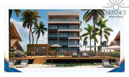 Waimea Beach - PRONTO PRA VOCÊ DESFRUTAR E SE ENCANTAR!  O paraíso à beira-mar te espera em Porto de Galinhas! Flats à beira-mar a partir de R$ 499mil