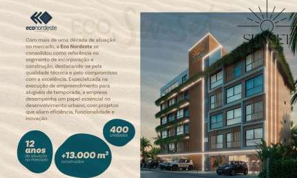 ECO SUNSET RESIDENCE. Investimento de SUCESSO em Porto de Galinhas. LOFTS de ALTA Valorização e LUCRATIVIDADE. Lançamento com condições facilitadas