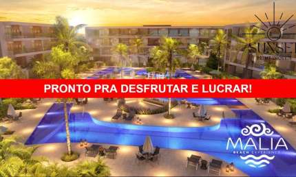 FLATS E APTOS 2 QUARTOS em Muro Alto - Porto de Galinhas - ÚLTIMAS UNIDADES - PRONTO PRA MORAR! PRONTO PRA RENTABILIZAR