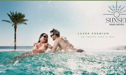 Wave Beach Serrambi Lançamento DUPLEX BEIRA MAR de Sucesso em frente às Piscinas Naturais de Serrambi - Porto de Galinhas - Flats de 22,86m² a 66,93m²