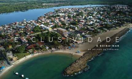 Wave Beach Serrambi Lançamento BEIRA MAR de Sucesso em frente às Piscinas Naturais de Serrambi - Porto de Galinhas - Flats de 22,86m² a 66,93m²