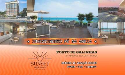 Makaloa Premium - LANÇAMENTO à beira-mar de Porto de Galinhas. ENTREGA EM OUTUBRO/26 - ALTA VALORIZAÇÃO E RENTABILIDADE