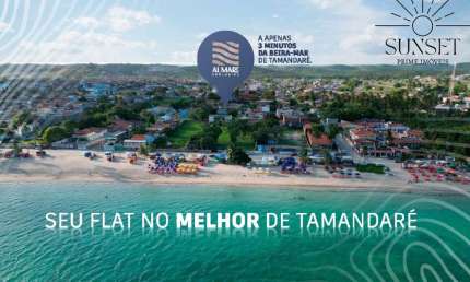 Studios de Luxo a 3 Min da Praia dos Carneiros | Rentabilidade de 1,5% ao Mês | Últimas Unidades!