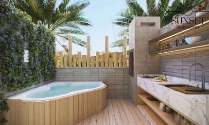 HOA Beach Flats STUDIOS/FLATS, 1 e 2 quartos, E duplex PRONTO PRA VOCÊ DESFRUTAR E SE ENCANTAR na PRAIA DOS CARNEIROS - em Tamandaré - PE