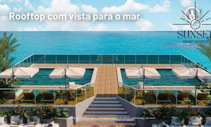 Nixxus Beach Prime II Lançamento em Porto de Galinhas com Apartamentos pé na areia, incluindo duplex com vista lateral para o mar