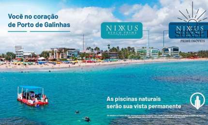 FRENTE MAR e PÉ NA AREIA - no seu ALTO PADRÃO em Porto de Galinhas | Entrega no 2º semestre de 2026 | A partir de R$ 399 mil