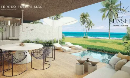Naturê Eco Residência. O MELHOR INVESTIMENTO COM SEGURANÇA E RENTABILIDADE À BEIRA MAR em MURO ALTO. OPORTUNIDADE!! Entrega em Setembro de 2025.