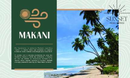 MAKANI BEACH CARNEIROS  Em uma das melhores localizações da Praia dos Carneiros, em Tamandaré. Entrega em SETEMBRO 26 - Ultimas Unidades