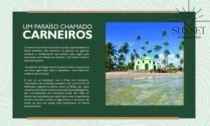 MAKANI BEACH CARNEIROS  Em uma das melhores localizações da Praia dos Carneiros, em Tamandaré. Entrega em SETEMBRO 26 - Ultimas Unidades