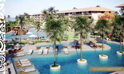 LA FLEUR POLINÉSIA VILLA &amp; RESORT. Seu imóvel altíssimo Padrão em Muro Alto - Porto de Galinhas