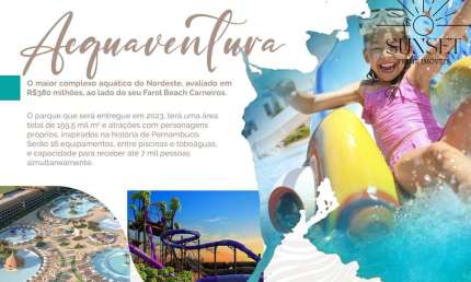 Farol Beach Carneiros - Flats e Aptos com entrega para 2025. Imóveis com alta valorização e retorno expressivo para clientes exigentes.