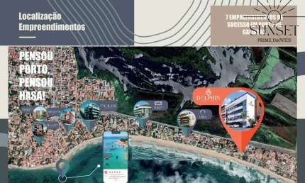 Dolphin Smart Flats. Studios, Gardens e 2 quartos em Porto de Galinhas. Alta Valorização e rentabilidade. Investimento INTELIGENTE!