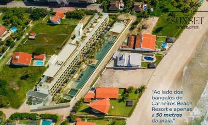 Carneiros Residence Resort Seu Frente Mar na melhor localização de Carneiros com preço especial de Lançamento. Ultimas 5 unidades! OPORTUNIDADE!!!
