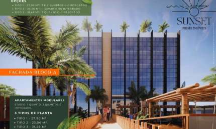 CARNEIROS BEACH HOME - Entrada a partir de R$ 20Mil - CONDIÇÕES ESPECIAIS DE LANÇAMENTO. FLATS, 1 e 2 Quartos  Tamandaré - PE