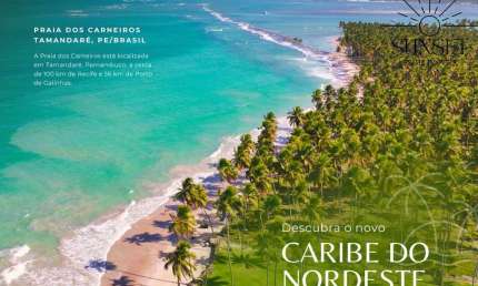 Studios e Aptos 1 e 2 quartos com Preços de Lançamento na PRAIA DOS CARNEIROS - TAMANDARÉ - PE. Garanta o seu!!!