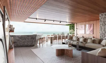 Apartamentos Pronto para morar no Corales Boutique Residence FRENTE MAR com 113,2m² a 160,8 m² 3 e 4 quartos à venda em Camboinha - Cabedelo - Paraíba