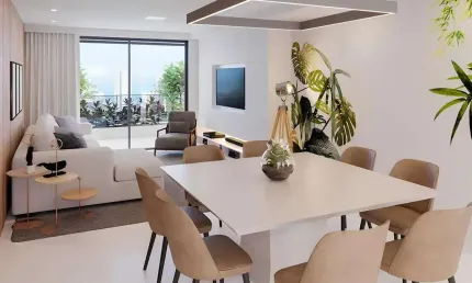 Apartamento 3 quartos 3 SUÍTES à venda em Miramar - João Pessoa - Paraíba. NOVO E PRONTO PRA MORAR