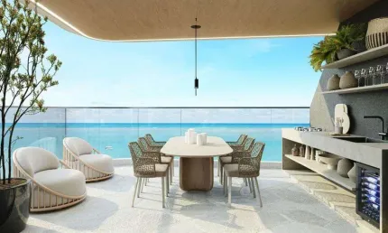 Pé na areia! apartamento 3 suítes à venda em camboinha, cabedelo - paraíba. pronto pra morar com luxo, exclusividade e muita tranquilidade!