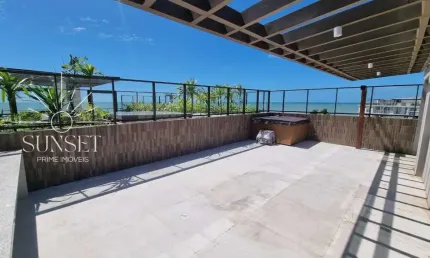 Frente mar, pé na areia! pronto pra morar!  cobertura duplex 3 suítes à venda no bessa / jardim oceania | joão pessoa - paraíba. ed. avoante