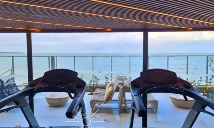 Alto padrão, frente mar, pé na areia! pronto pra morar! apartamento 3 quartos, 2 suítes à venda no jardim oceania joão pessoa, paraíba. ed. avoante