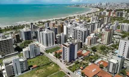 A 250 metros da praia. apartamento alto padrão com 3 quartos, 2 suítes à venda em intermares, cabedelo - paraíba. entrega em julho 2026