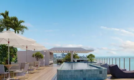 Apartamentos Garden e Duplex à venda no Jardim Oceania - João Pessoa - Paraíba - Entrega em 12/2026 Belmare FRENTE MAR com Opções de 1 a 3 Suítes |