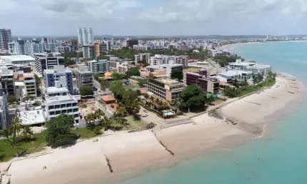 Studio / flat / garden à venda em jardim oceania - joão pessoa - paraíba - pronto para morar ed. get sense - frente mar