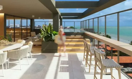 Cobertura ALTO PADRÃO e EXCLUSIVIDADE 265m² 4 Suítes no Makai à venda em Camboinha - Cabedelo - PB. Entrega em 05/2027