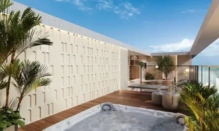 Apartamento e Cobertura Duplex à venda em Tambaú - João Pessoa - Paraíba. Entrega p/ Agosto/28 Ed. Soneto