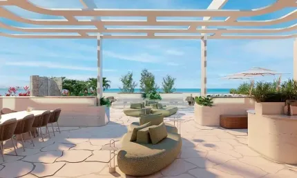 Apartamento 4 suítes à venda em cabedelo paraíba. entrega: 2028. frente mar alto padrão, pé na areia.