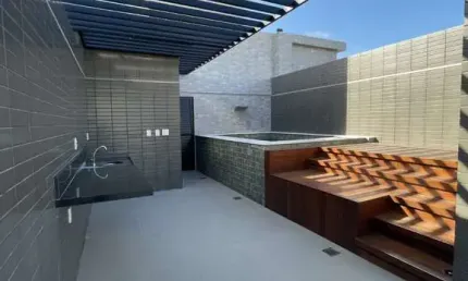 Alto padrão, novo e pronto pra morar!  cobertura duplex 2 quartos 1 suíte à venda em aeroclube - joão pessoa - paraíba.