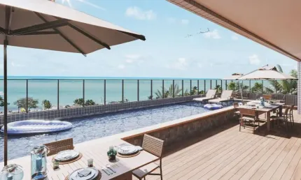 Apartamento à venda em Poço - Cabedelo - Paraíba - Entrega em 12/2025. Ed. Azores Residence