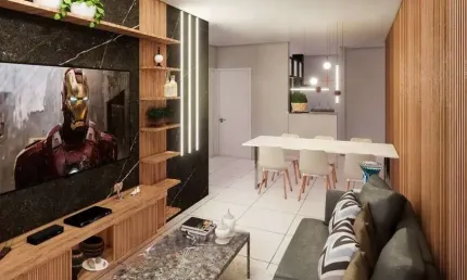 Brisas de Formosa - pronto para morar. Apartamentos de 53,1 m² a 102,7 m² Garden, 2 quartos e até 2 suítes em Formosa, Cabedelo - PB