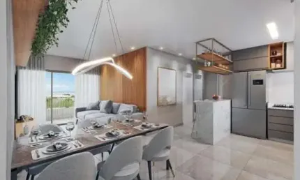 Apartamento no Ed. Due Mare com 52m² a 81m² | 2 e 3 quartos | 1 suíte | 1 vaga | Pronto pra morar à venda em em Intermares - Cabedelo - Paraíba