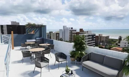 EXCELENTE INVESTIMENTO! ÚLTIMA UNIDADE COM PREÇO PROMOCIONAL - Studio PRONTO à venda em Intermares - Cabedelo - Paraíba