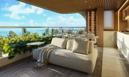 Oportunidade única no ed. bauhaus! apartamento 2 suítes na beira-mar de intermares em cabedelo - pb. entrega em abril/26