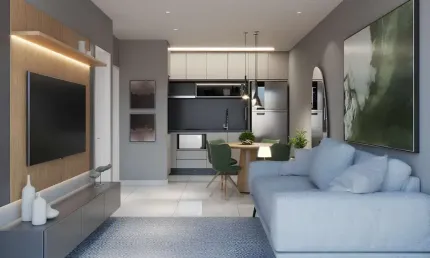 INVESTIMENTO! Studios | Flats e Apartamentos 1 quarto à venda no Bessa - João Pessoa - Paraíba - Entrega em 03/2027