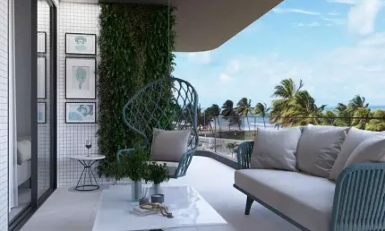 Lançamento frente mar. apartamento garden à venda em intermares, cabedelo - paraíba. entrega em 2027