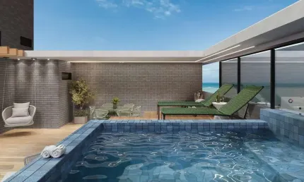 LANÇAMENTO Porto Verano Apartamentos, Coberturas Duplex de Alto Padrão até 4 Suítes a poucos passos da praia em Cabedelo Paraíba Entrega DEZ/27
