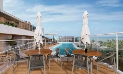Cobertura Duplex 3 quartos (2 suítes) à venda em CABEDELO - PB - PRÉ-LANÇAMENTO Ed. Plaza Blanca. OPORTUNIDADE DE INVESTIMENTO