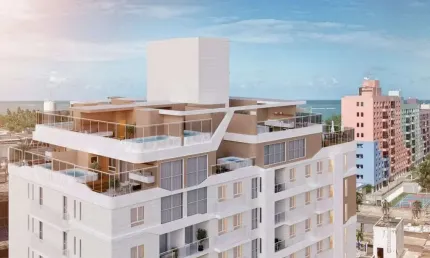 Apartamento 2 quartos 1 suíte à venda em cabedelo - paraíba. pré-lançamento ed. plaza blanca. entrega: 2028
