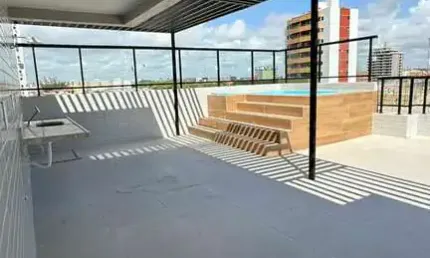 COBERTURAS DUPLEX de 2 e 3 quartos com até 132,5m² | Prontas para morar | no Aeroclube - JOÃO PESSOA | A partir de R$ 450.000