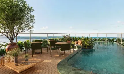 Apartamento Studio à venda em Cabo Branco - João Pessoa - Paraíba - Entrega: Dezembro 28.  Ed. Soleil